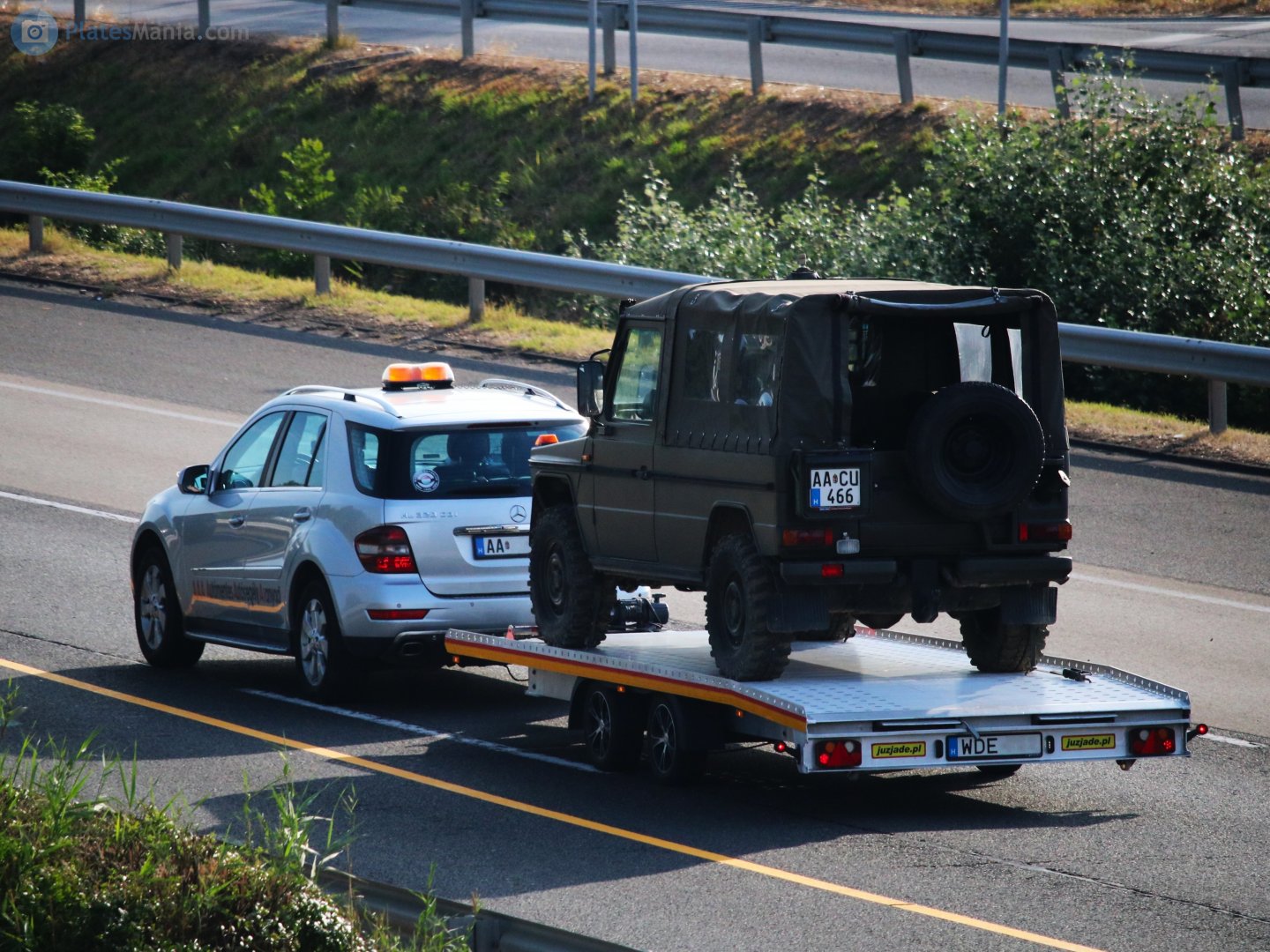 AA CU-466, Steyr Daimler-Puch G-Klasse Pickup (W460/W461), 1979–2000