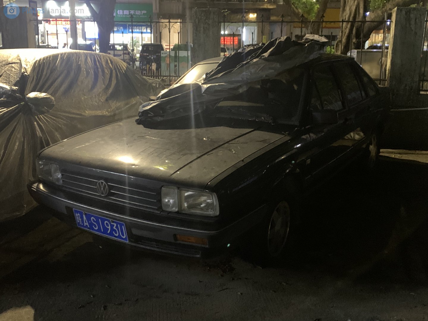 皖A·S193U, Volkswagen Santana 1st gen Sedan, 1981–1989 (–2012 for CN-market)