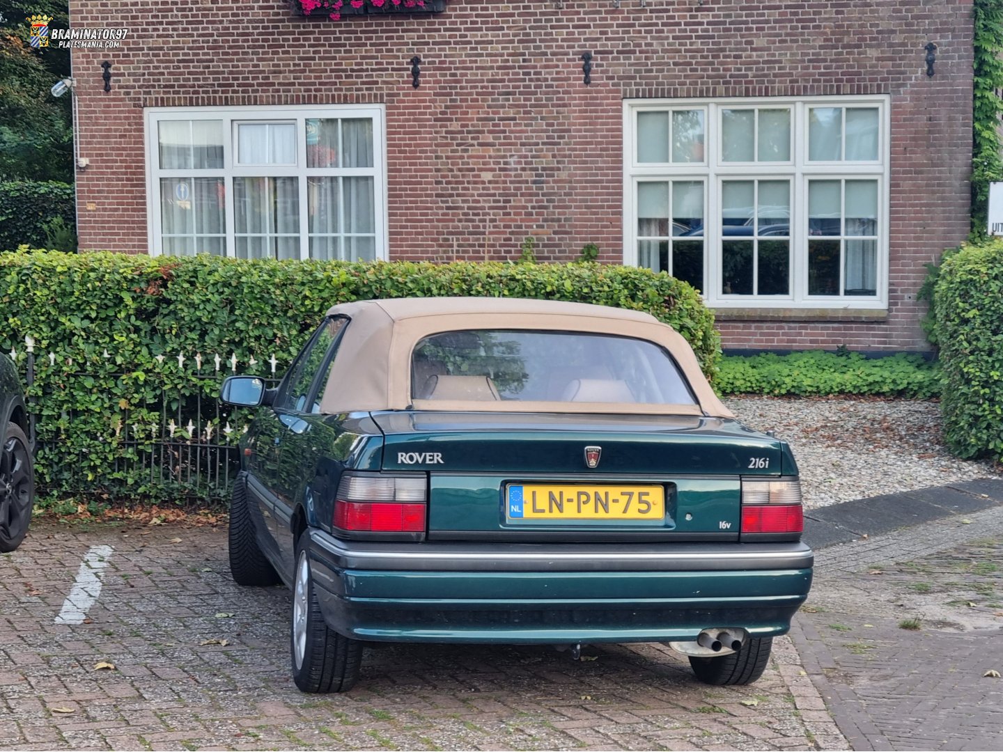 LN-PN-75, Rover 200-Series 2nd gen Convertible (XW), 1992–1998