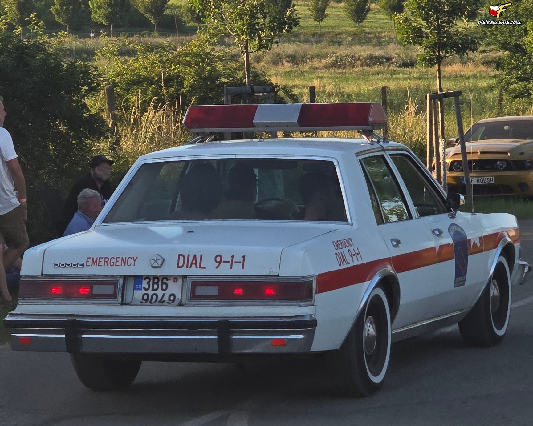 3B6 9049, Dodge Diplomat 2nd gen 4-door Sedan (41; M-body), 1979–1988