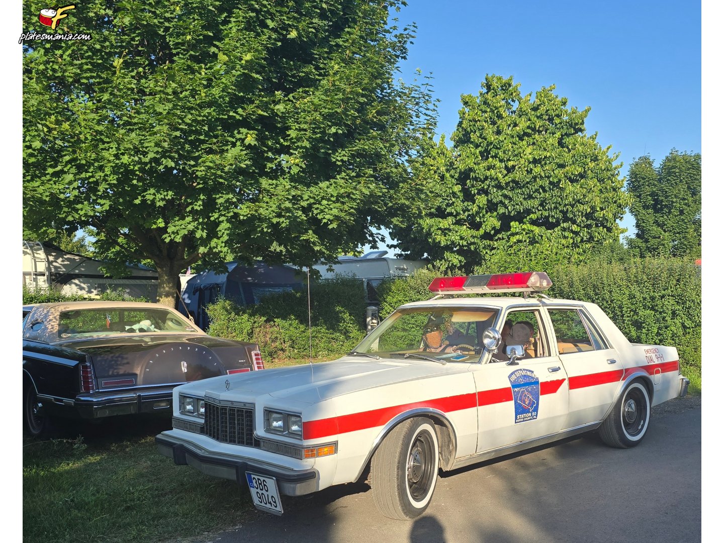 3B6 9049, Dodge Diplomat 2nd gen 4-door Sedan (41; M-body), 1979–1988