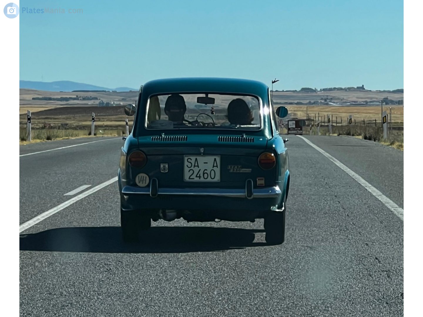 SA 2460 A, SEAT 850 Berlina, 2 door (EA/ED), 1966-1974