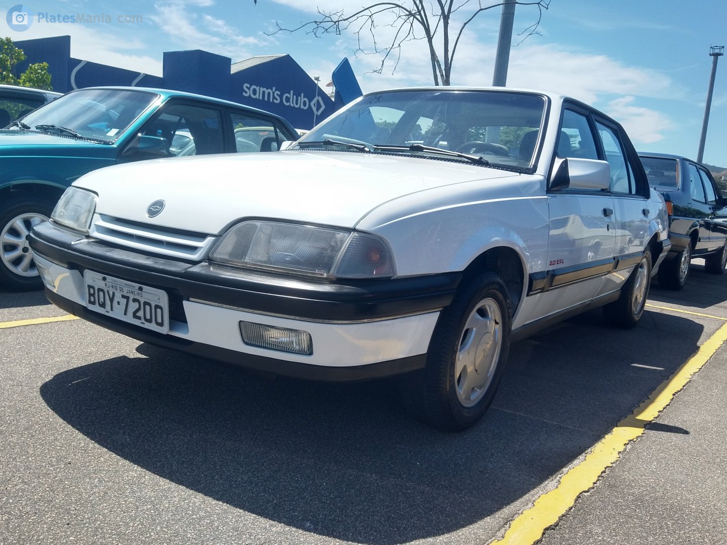 BQY-7200, Chevrolet Monza 2nd gen 4-door Sedan (J-body; LATAM-market), facelift, 1989–1996