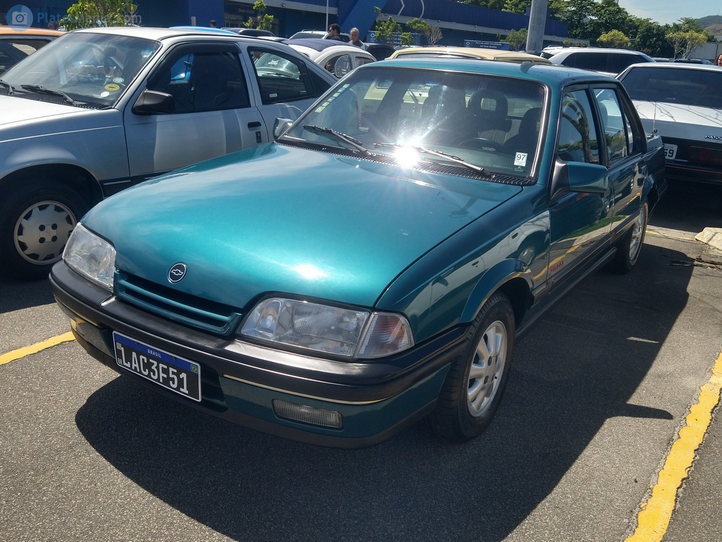 LAC3F51, Chevrolet Monza 2nd gen 4-door Sedan (J-body; LATAM-market), facelift, 1989–1996