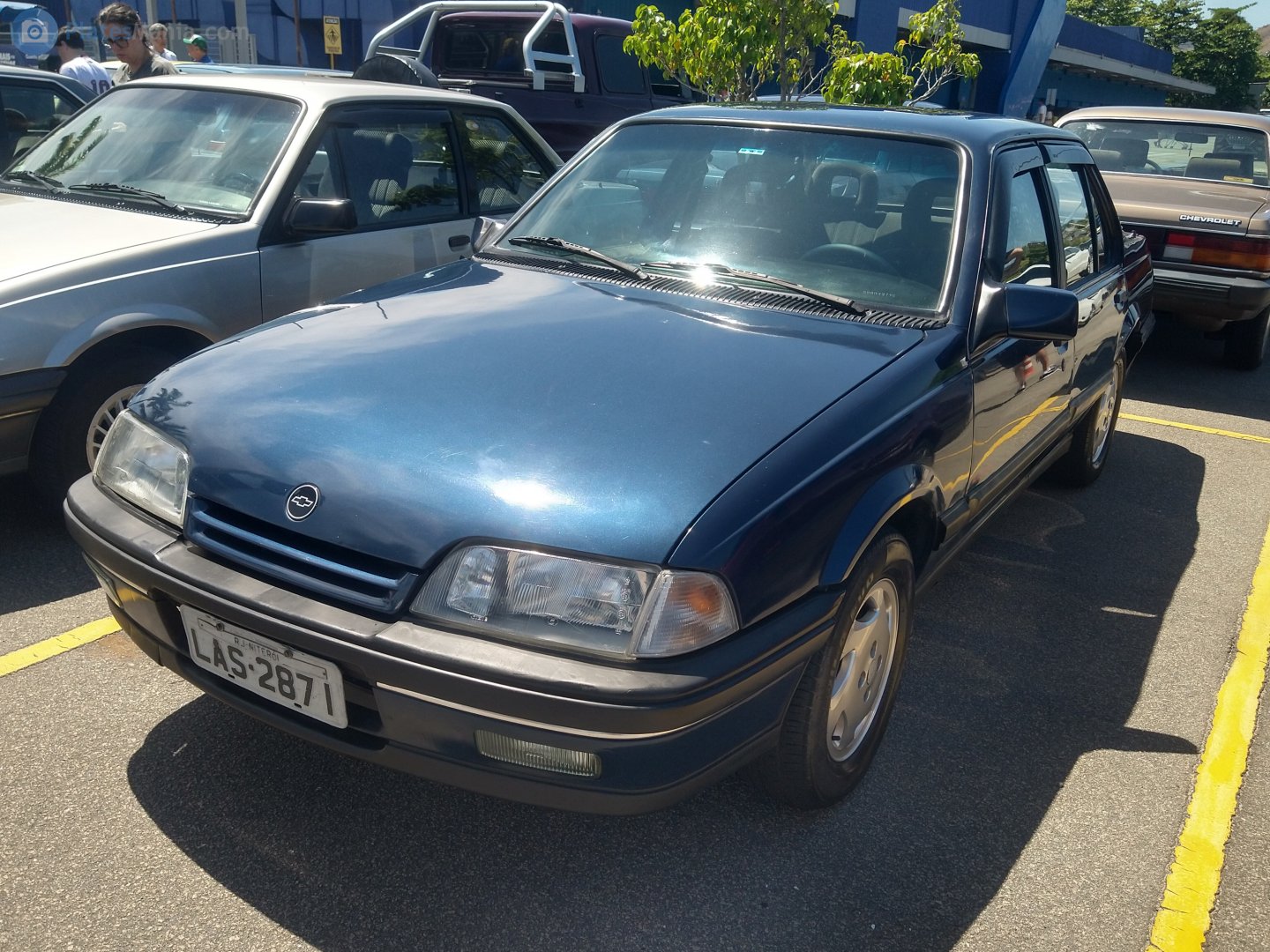 LAS-2871, Chevrolet Monza 2nd gen 4-door Sedan (J-body; LATAM-market), facelift, 1989–1996