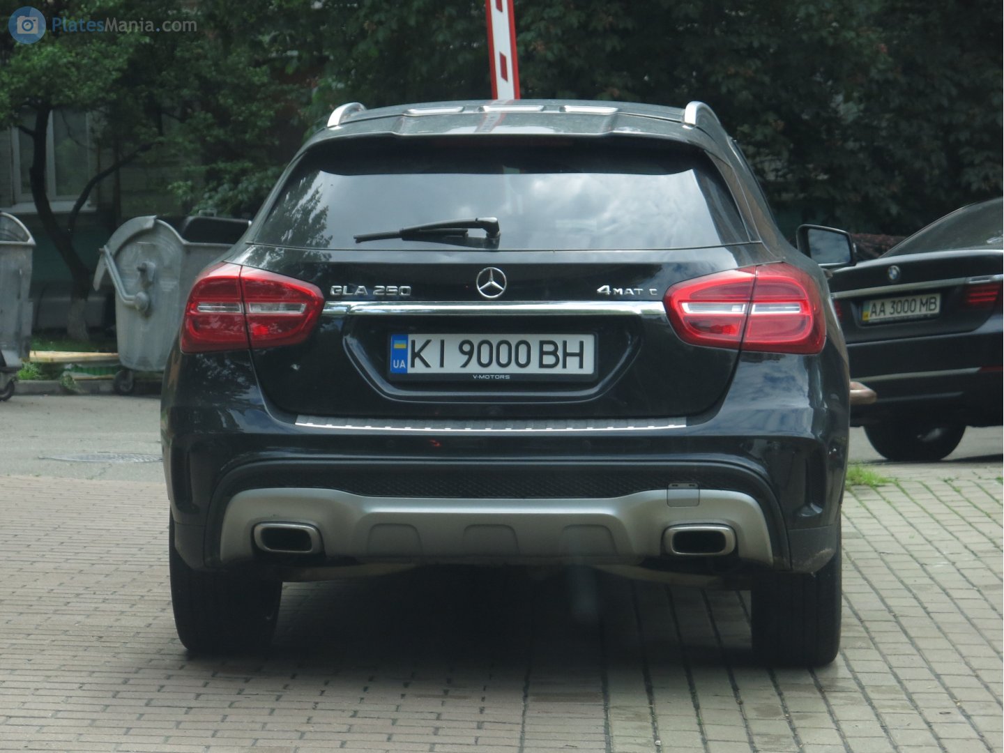 KI 9000 BH, Mercedes-Benz GLA-Klasse 1st gen (X156), 2013–2019