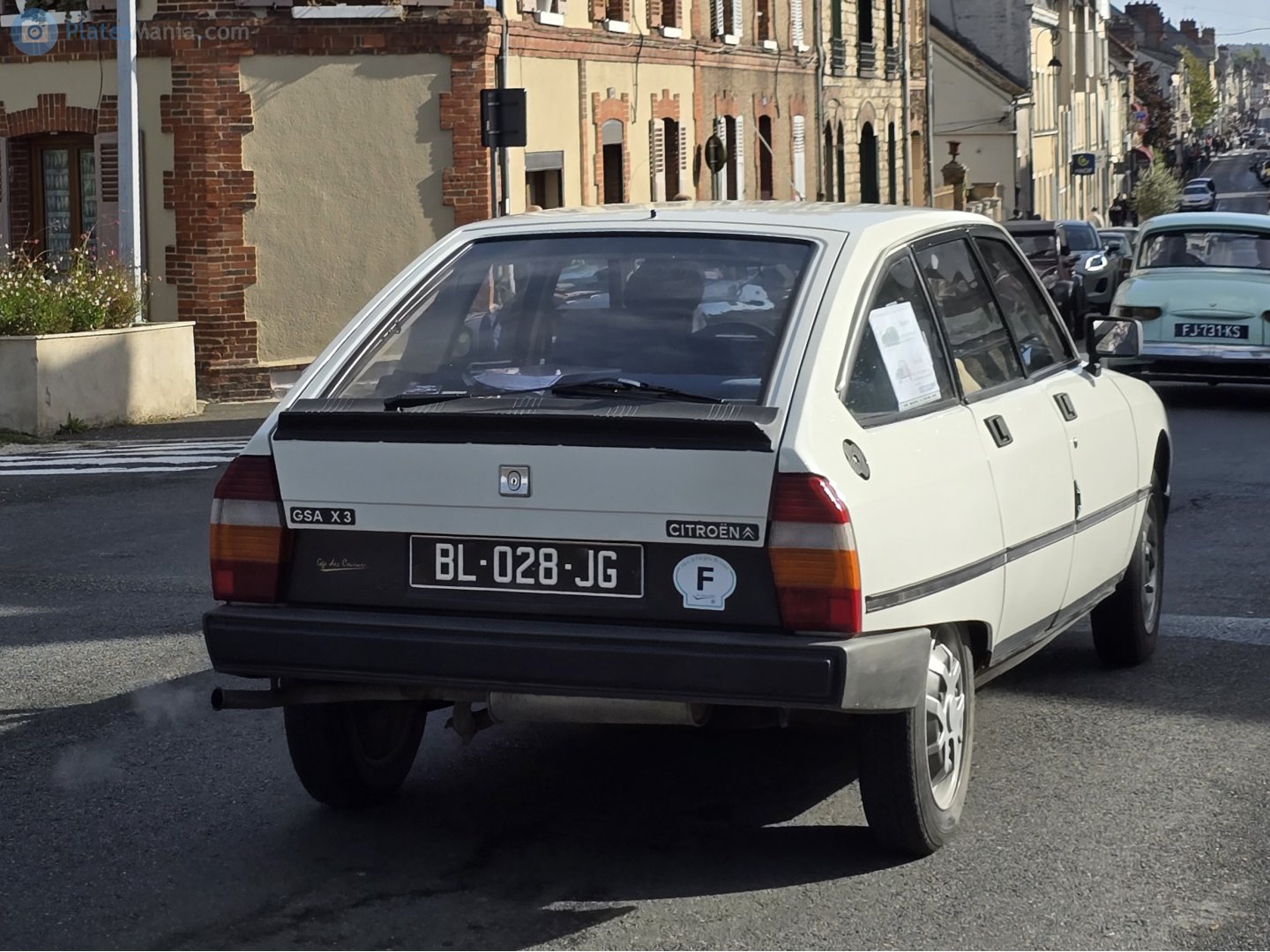 BL-028-JG, Citroёn GS / GSA 1st gen (GSA) Fastback, facelift, 1979–1986