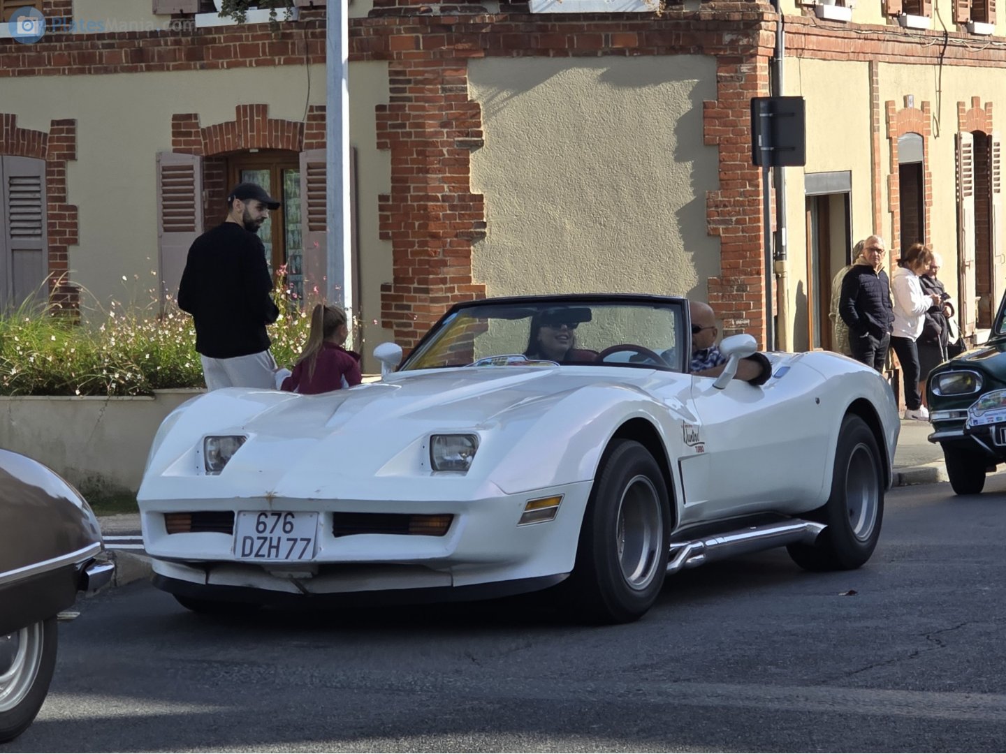 676 DZH 77, Chevrolet Corvette 3rd gen Convertible (C3; 67), 1967–1973