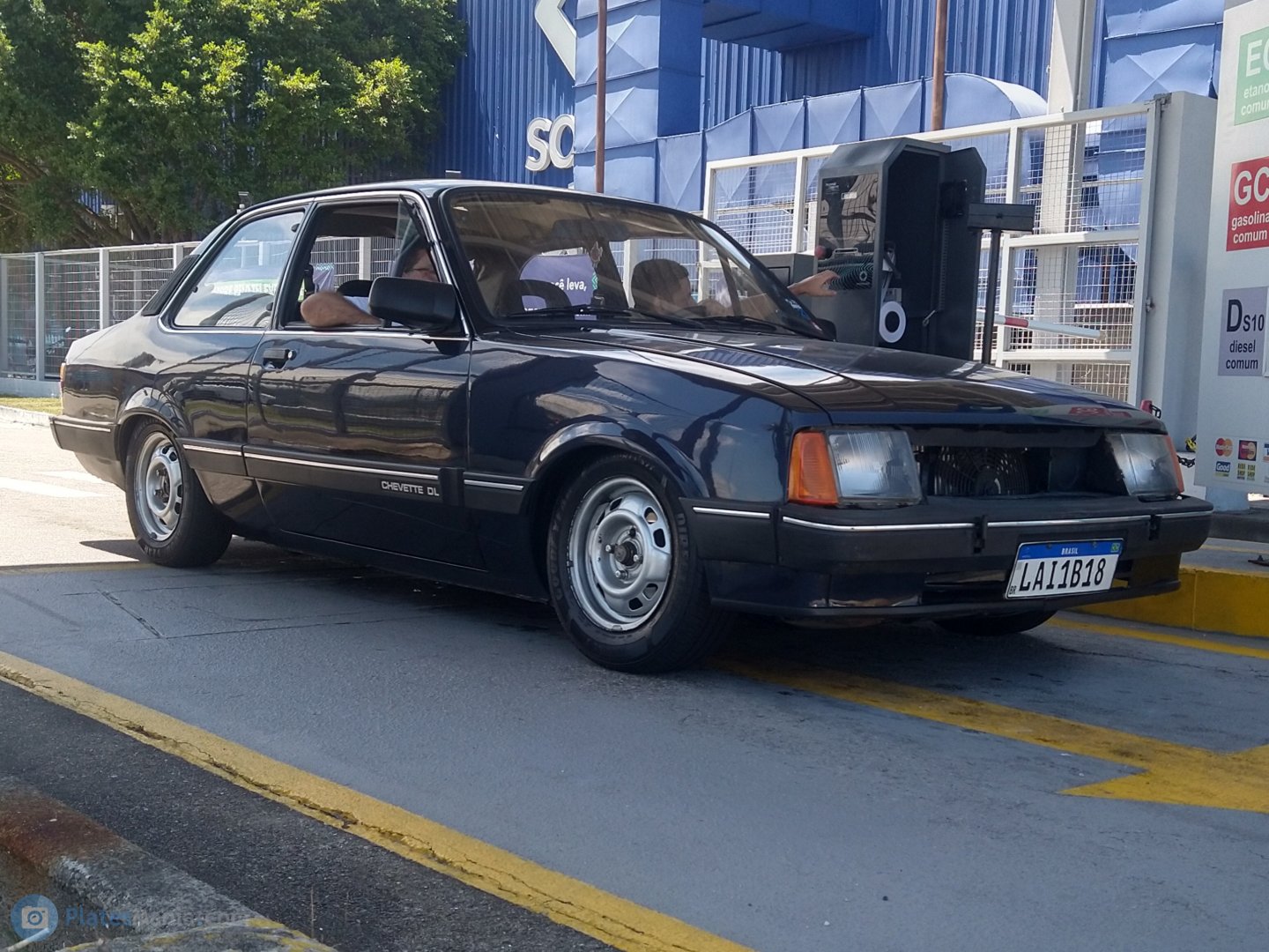 LAI1B18, Chevrolet Chevette 1st gen 2-door Sedan (T-body; LATAM-market), facelift, 1983–1995