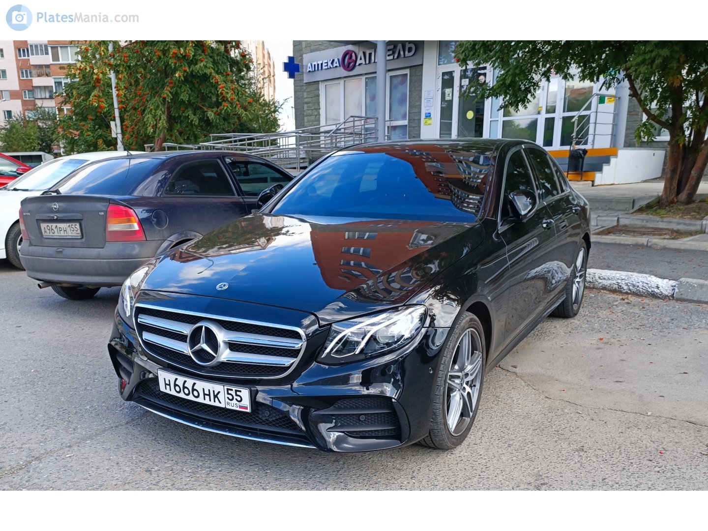 н 666 нк 55, Mercedes-Benz E-Klasse 5th gen Sedan (V213/W213), 2016­–2020