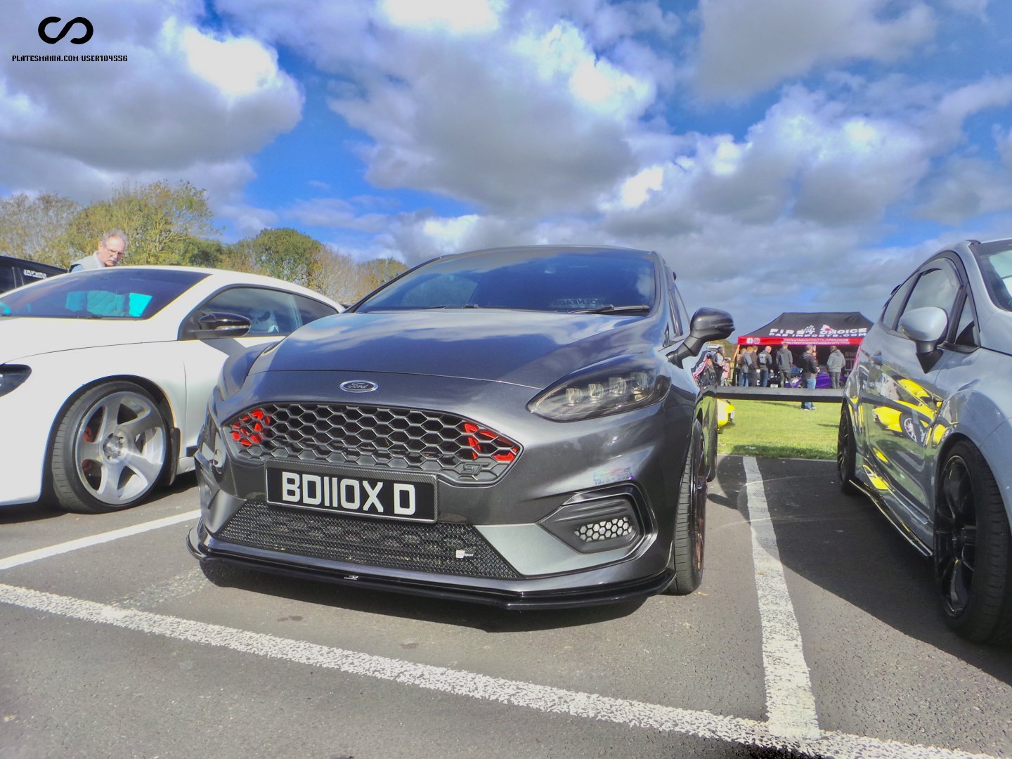 BD11OXD, Ford Fiesta 7th gen 3-door Hatch (B479), 2017–2023