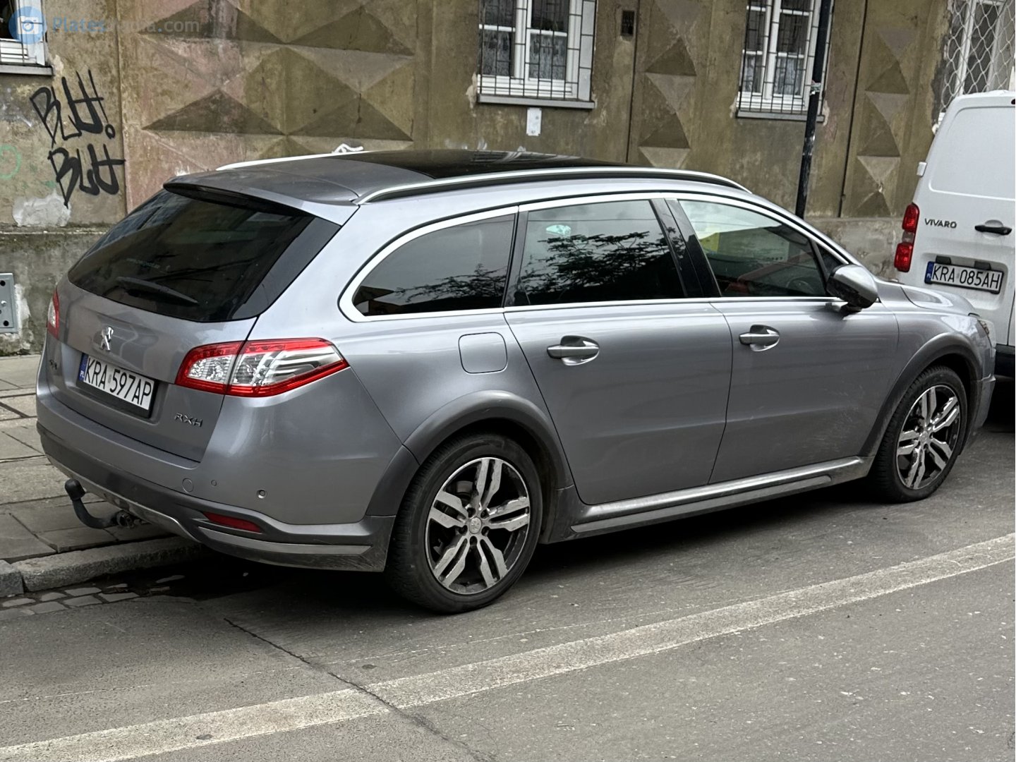 KRA 597AP, Peugeot 508 1st gen RXH (W22), facelift, 2014–2018
