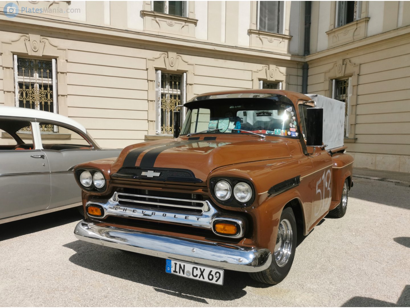 IN CX 69, Chevrolet Apache 1st gen Truck (3100/3200/3600/3800; A-body), 1957–1959