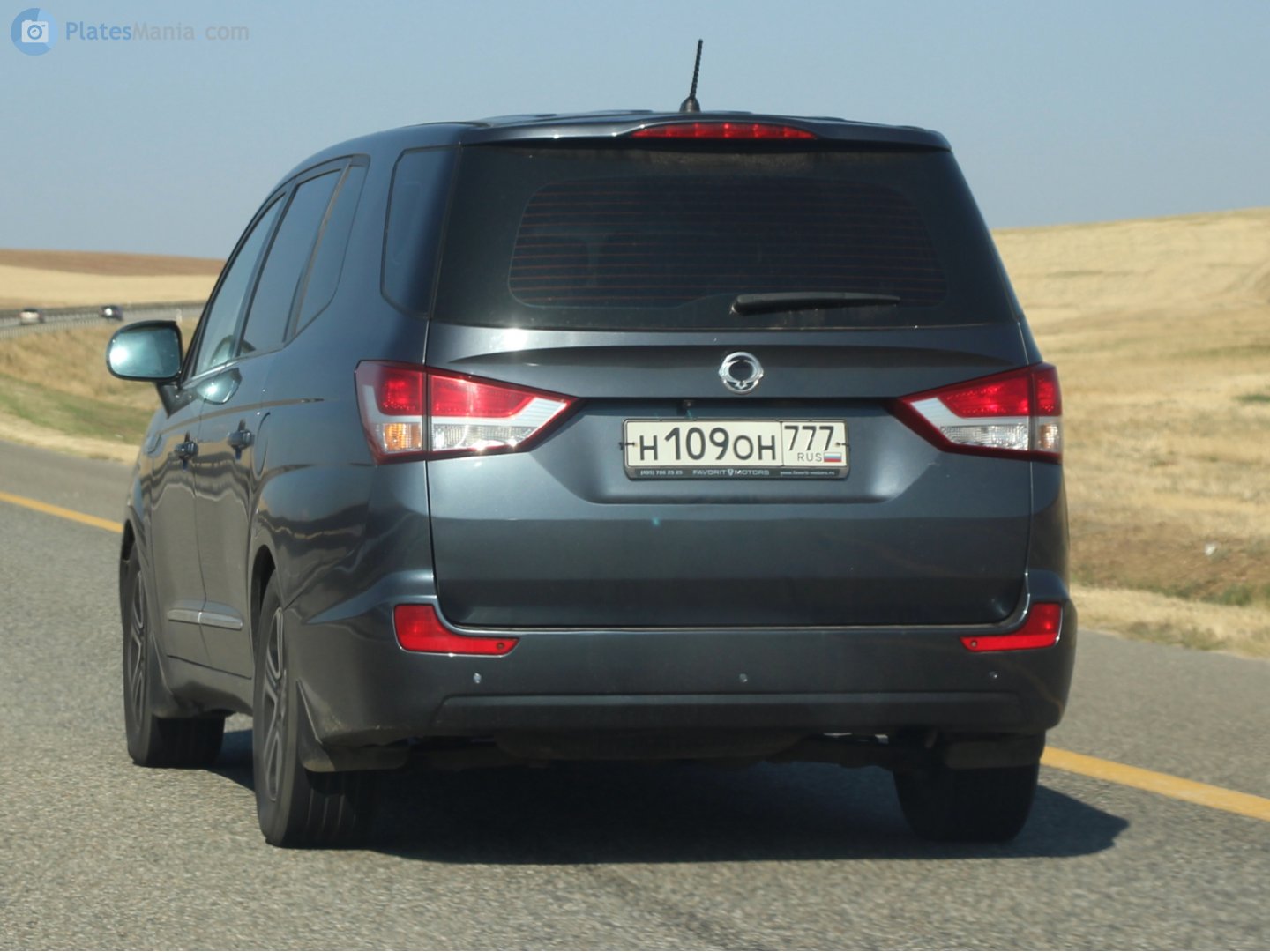 н 109 он 777, SsangYong (KGM) Rodius / Stavic / Turismo 2nd gen (A170), facelift, 2018–2019