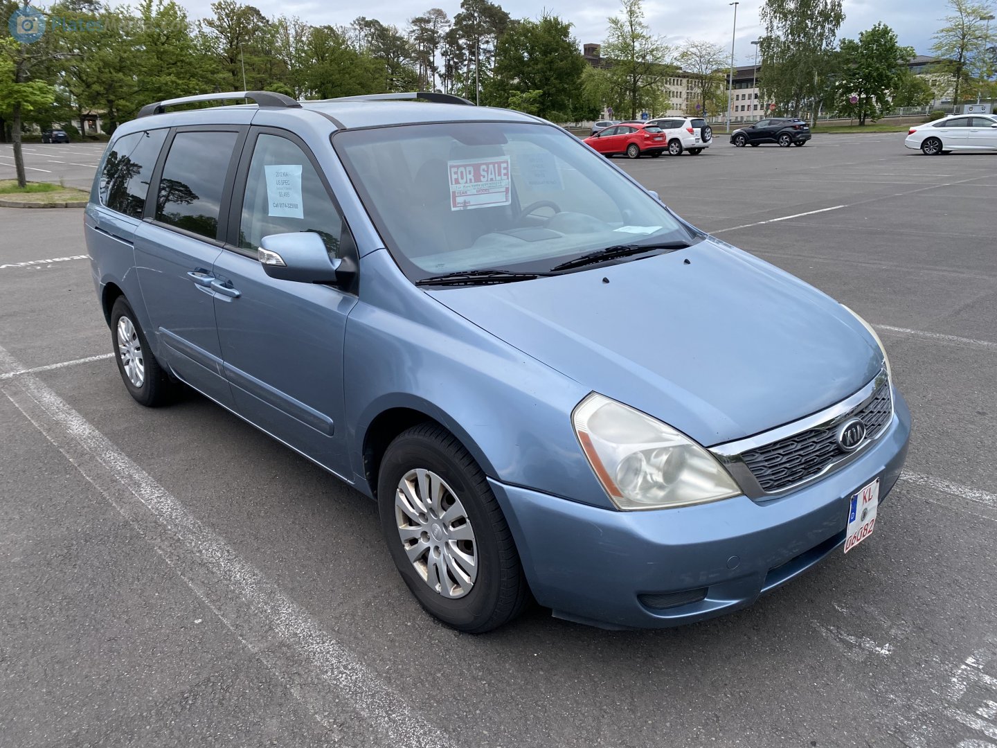 KL 06082, Kia Sedona 2nd gen Grand (VQ), 2005–2014