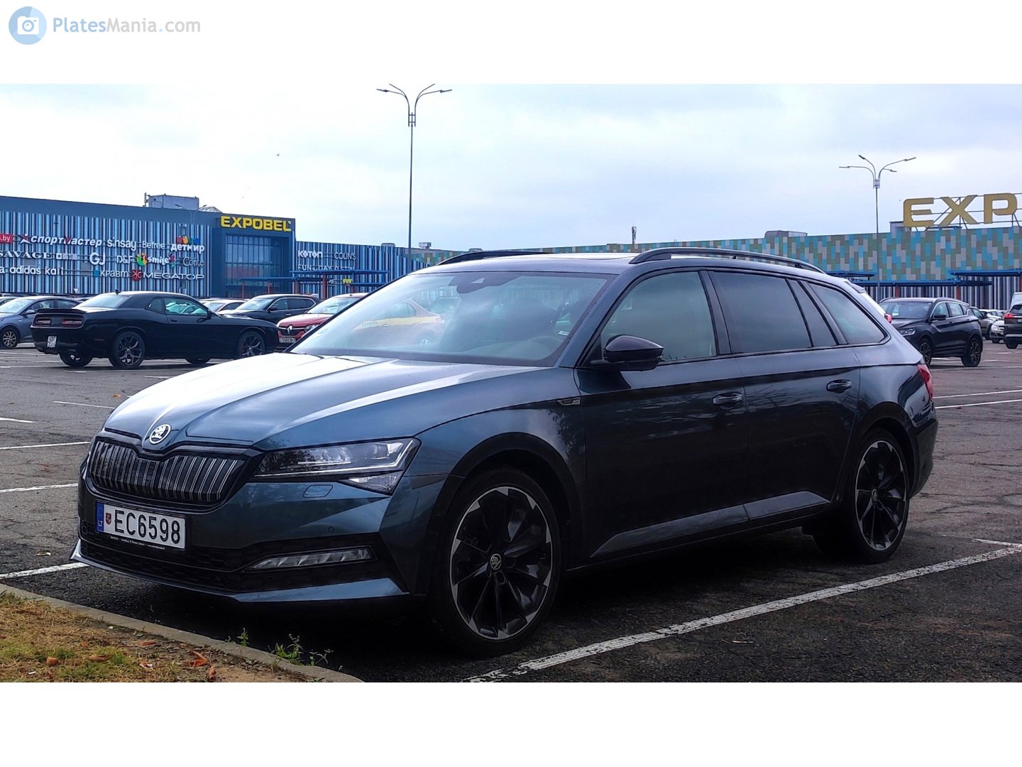EC6598, Skoda Superb 3rd gen Combi (B8/3V5), facelift, 2019–2023