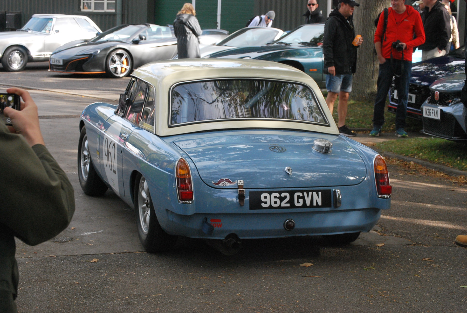 962GVN, MG B 1st gen Roadster, 1962–1980