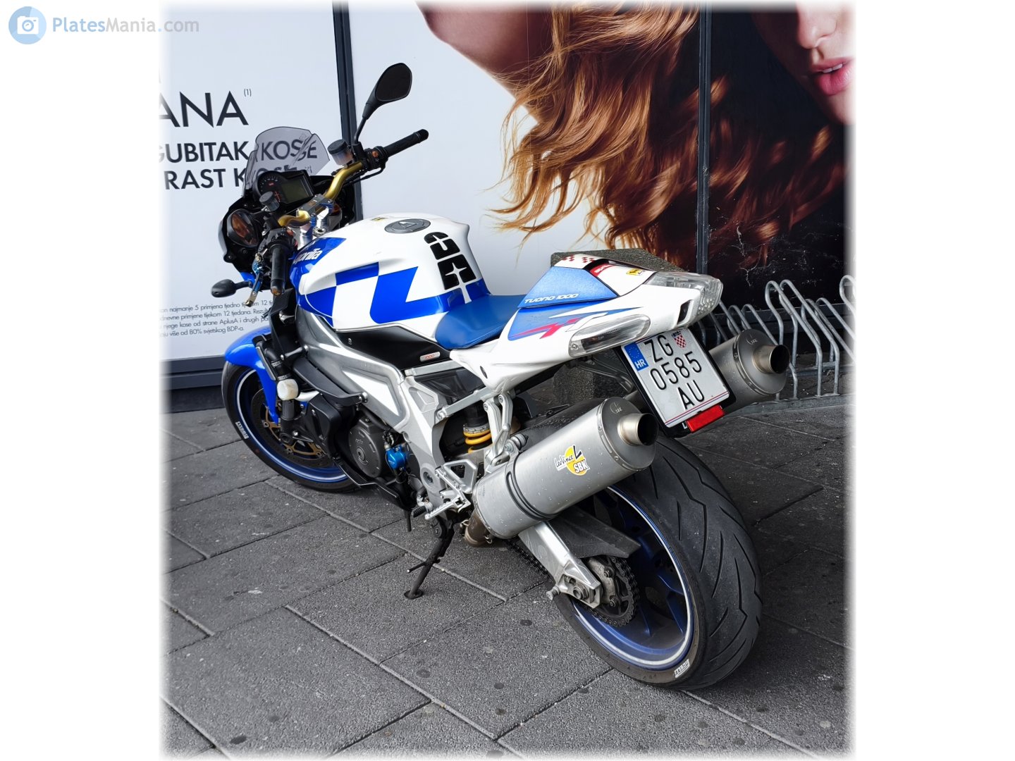 ZG 0585-AU, Aprilia Tuono 1000R, 2006–2010