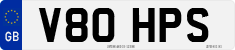 License plate of the United Kingdom, 1983 year system