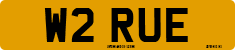 License plate of the United Kingdom, 1983 year system
