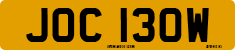 License plate of the United Kingdom, 1963 year system