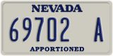 Nevada, Apportioned (12345 A)