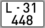 License plates of Spain, 1900 year series