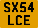 License plate of the United Kingdom, 2001 year system