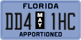 Florida, Apportioned (A12 34B)