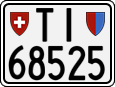 License plate of Switzerland, Motorcycles