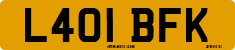 License plate of the United Kingdom, 1983 year system