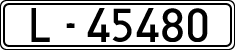 License plates of Spain, 1900 year series
