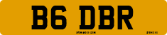 License plate of the United Kingdom, 1983 year system