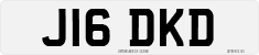 License plate of the United Kingdom, 1983 year system