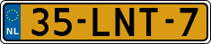 License plate of the Netherlands, Cars