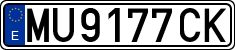 License plates of Spain, 1971 year series