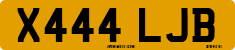License plate of the United Kingdom, 1983 year system