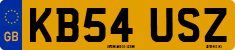 License plate of the United Kingdom, 2001 year system
