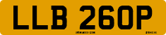 License plate of the United Kingdom, 1963 year system