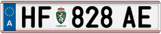License plate of Austria, Regular plates