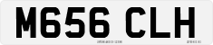 License plate of the United Kingdom, 1983 year system