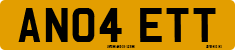 License plate of the United Kingdom, 2001 year system