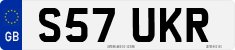 License plate of the United Kingdom, 1983 year system