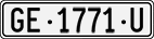 License plate of Switzerland, Dealer (with 