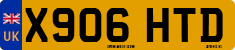 License plate of the United Kingdom, 1983 year system