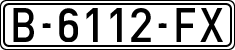 License plates of Spain, 1971 year series