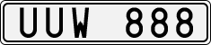 License plate of Sweden, Regular plates