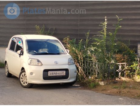 о646ко27, Toyota Porte