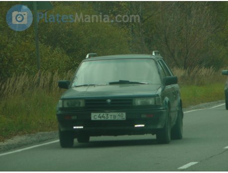 с443тв40, Nissan Bluebird