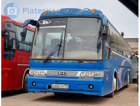 в682ум198, Kia Granbird